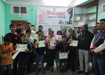 ক্লাসিক দাবায় চ্যাম্পিয়ন অনির্বাণ, দ্বিতীয় মৃন্ময়ী