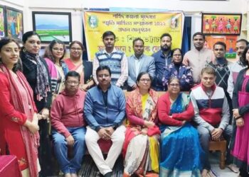 শহিদ কমলা-সুদেষ্ণা স্মৃতি সাহিত্য সম্মাননা পেলেন শিখা ভট্টাচার্য