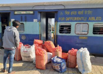 বিশেষভাবে সক্ষম যাত্রী-কামরা করে চলছে পণ্য পরিবহণ