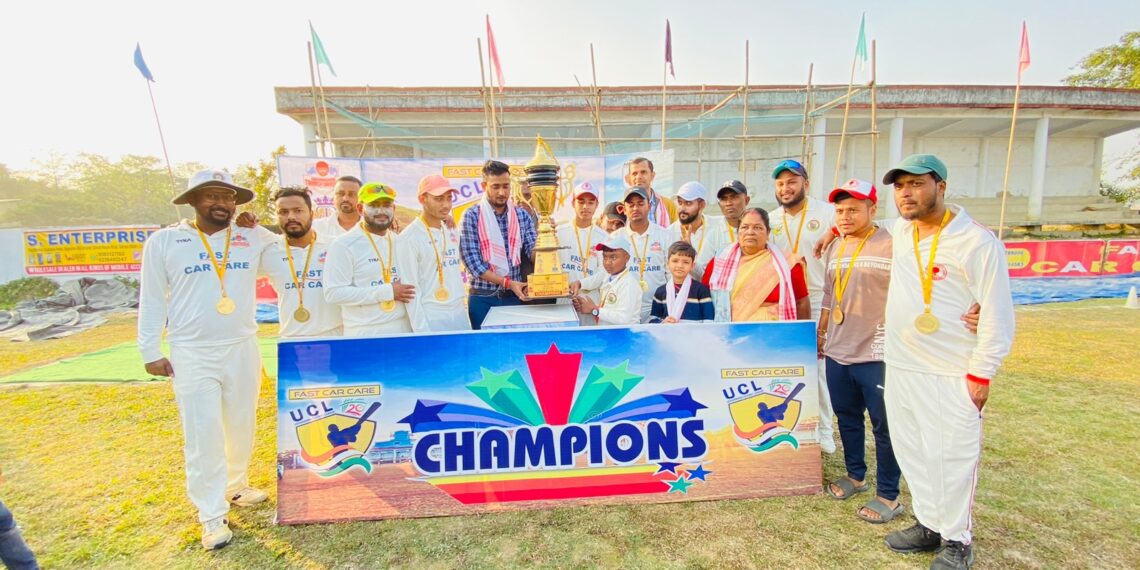 উধারবন্দ ক্রিকেট লিগে খেতাব ধরে রাখল ট্রান্সফরমার