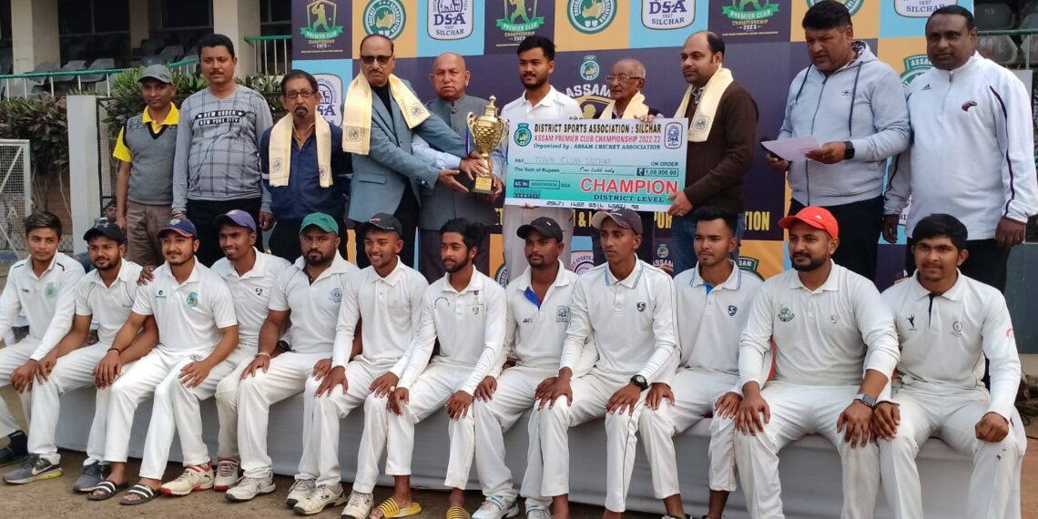 এপিসিসিতে শিলচর জোনে সেরা টাউন ক্লাব