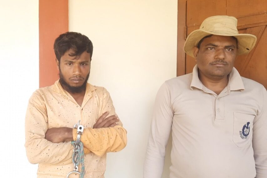 রাতাবাড়ির মিজোরাম সীমান্তে বিপুল পরিমাণ গাঁজা বাজেয়াপ্ত, গ্রেফতার এক