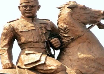 রাঙ্গিরখাড়ি পয়েন্টে বসছে ব্রোঞ্জের নেতাজি মূর্তি