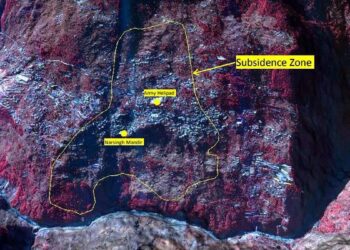 জোশীমঠে ১২ দিনে ধসেছে ৫ সেন্টিমিটার!