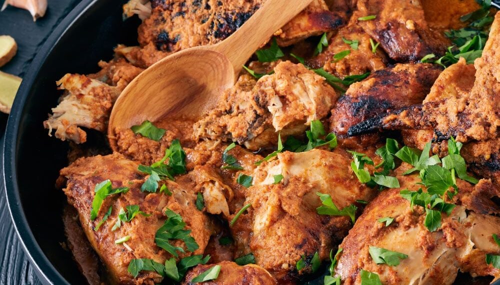 চিকেন গার্লিক ইন্ডিয়ান স্টাইল