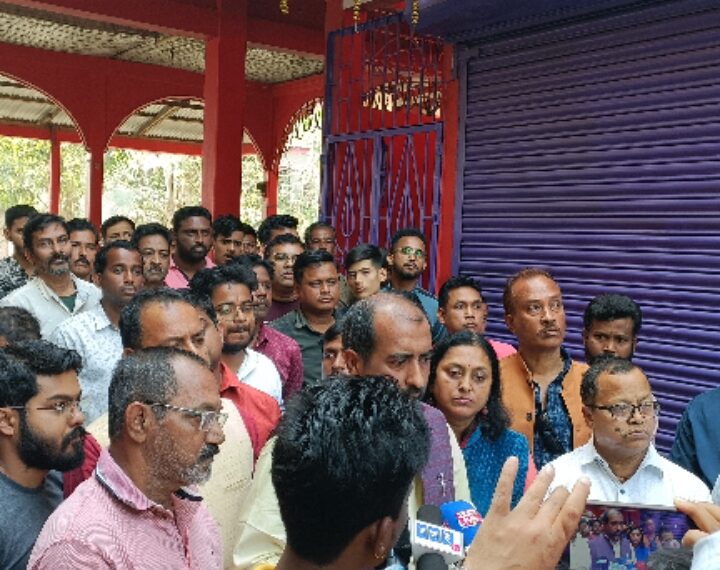 নিলামবাজার কালিমন্দিরে সাম্প্রদায়িক উত্তেজনা