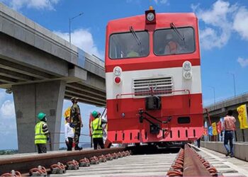 পদ্মা সেতুতে ট্রেন চলবে ৪ এপ্রিল