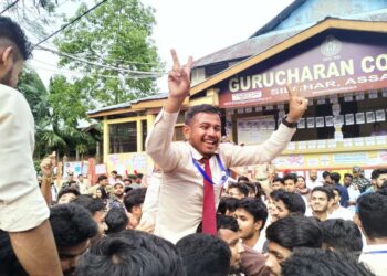 জিসি কলেজে এবিভিপির ক্লিনসুইপ