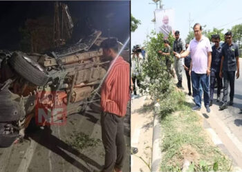 অসমে ভয়াবহ দুর্ঘটনায় সাত ইঞ্জিনিয়ারিং পড়ুয়ার মৃত্যু