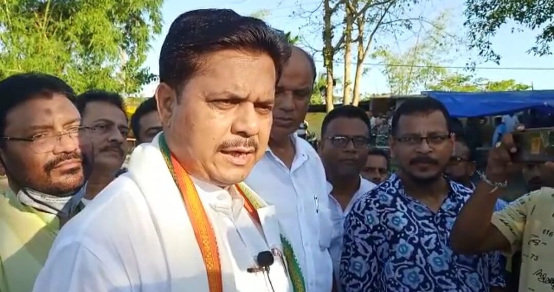 বুধবার শিলচরে প্রদেশ কংগ্রেস সভাপতি ভূপেন বরা