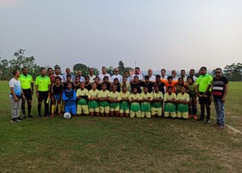 মহিলা ফুটবলে চ্যাম্পিয়ন লক্ষীপুর