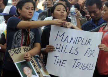 মণিপুর ভাগের দাবি বিজেপি বিধায়কদের