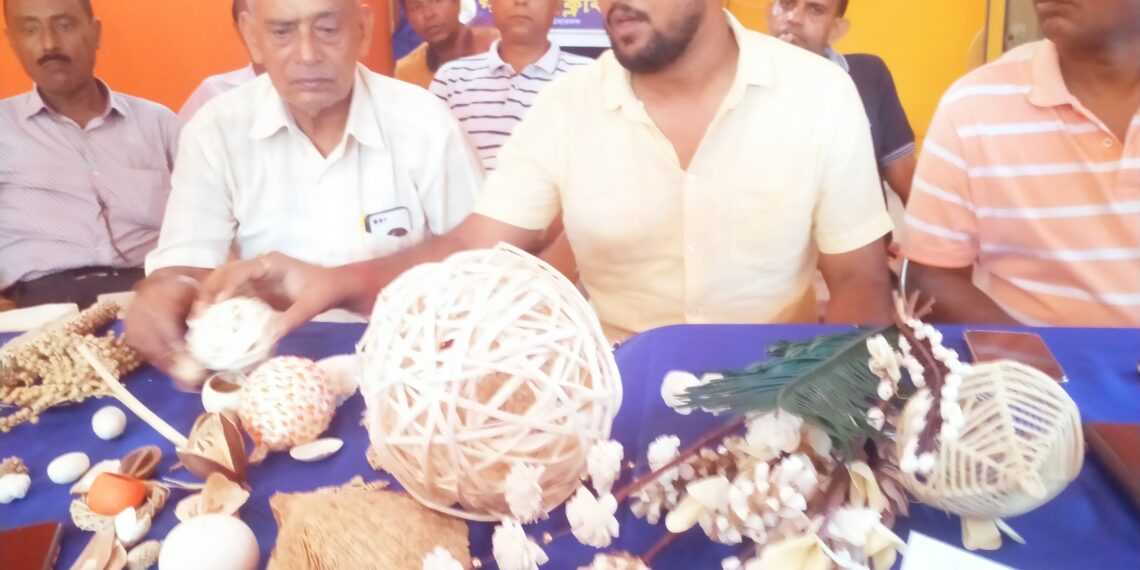 ঝিনুক দিয়ে প্রতিমা, ভিক্টোরিয়া মেমোরিয়াল উধারবন্দ কালীবাড়ি রোডের আসন্ন পুজোর চমক