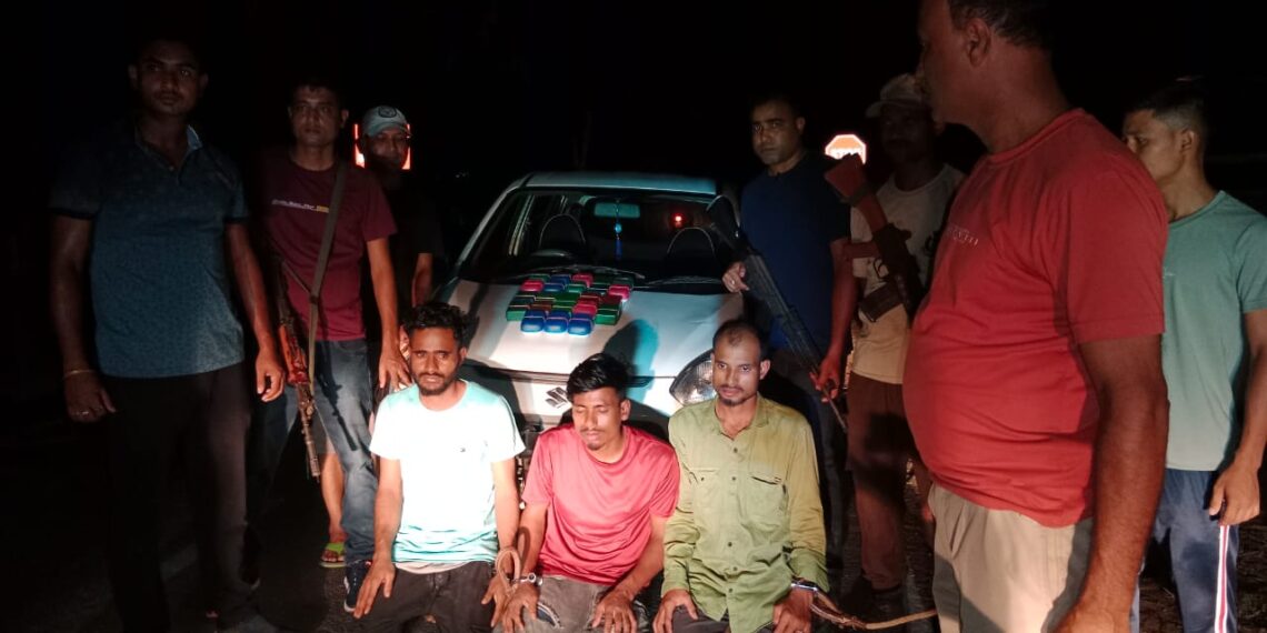 ৭ কোটির হেরোইন সহ হাতিখালে ধৃত ৩