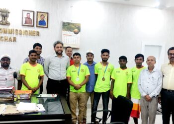 আসাম প্যারা অলিম্পিকে দুটি পদক এল বরাকে