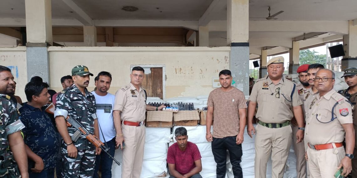 বাংলাদেশে পাচারের পথে শিলচরে বাজেয়াপ্ত ৫ কোটির কফসিরাপ