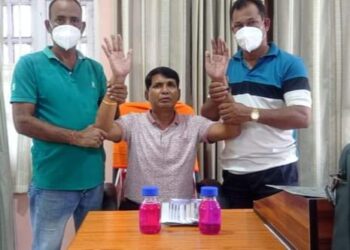 হাফলঙে দুর্নীতি দমনের হাতে ধৃত পুর্ত বিভাগের এগজিকিউটিভ ইঞ্জিনিয়ার