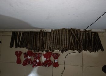 Explosives Seized near Altaf Bridge