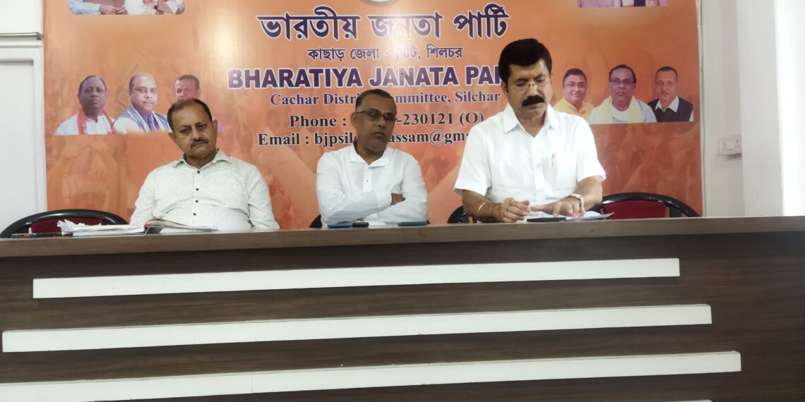 পৃথক বরাকের দাবি সাদুল্লার স্বপ্নকে সাকার করার ষড়যন্ত্র : বিজেপি