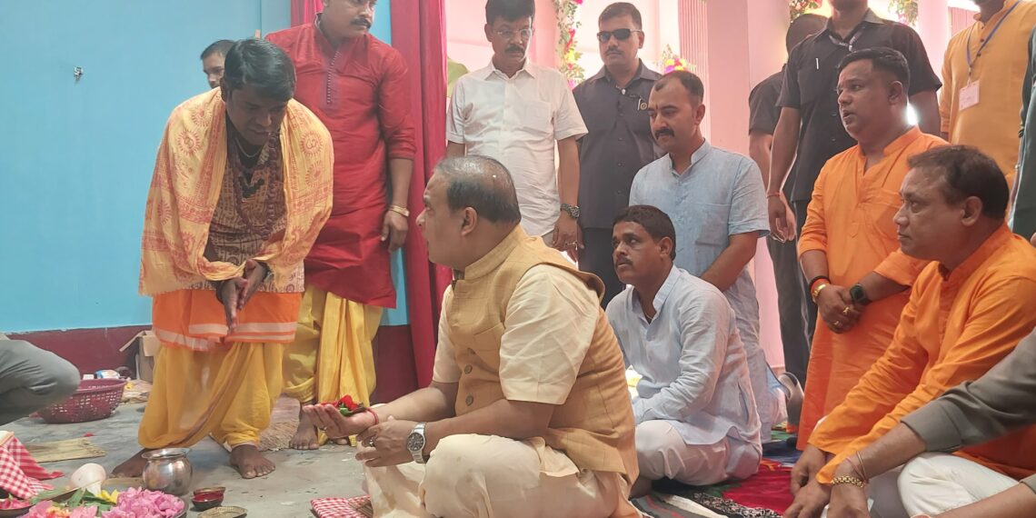 হাইলাকান্দিতে সপ্তমী পূজা দেখলেন মুখ্যমন্ত্রী