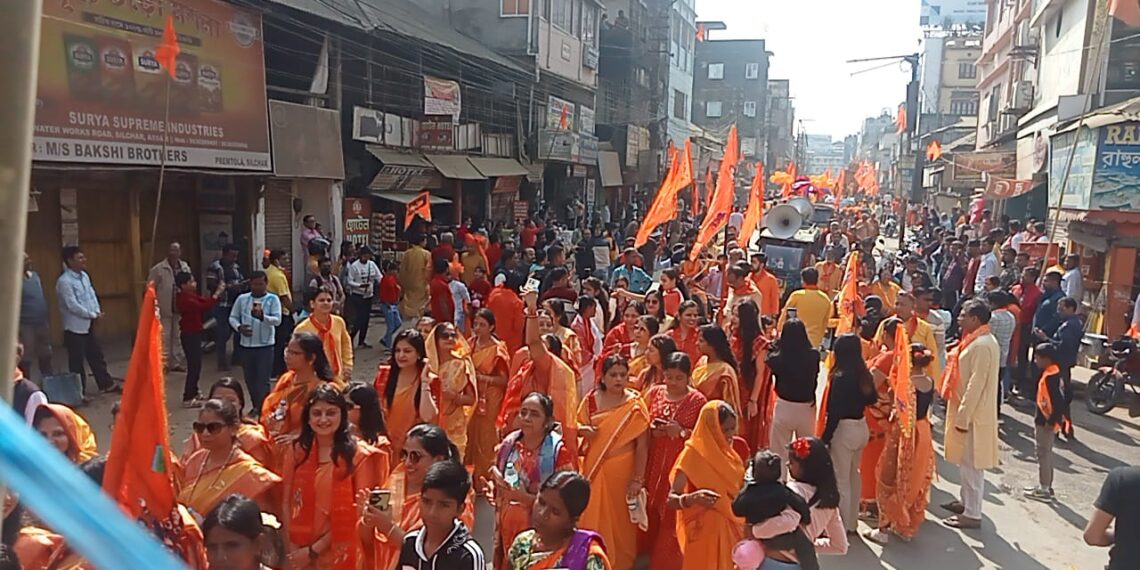 রামলহরে শিলচরই যেন অযোধ্যা