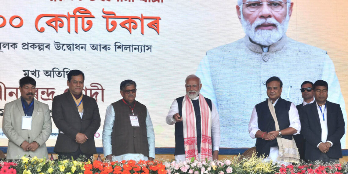 রাজ্যে ১১,৬০০ কোটির দশটি প্রকল্পের উদ্বোধন ও শিলান্যাস