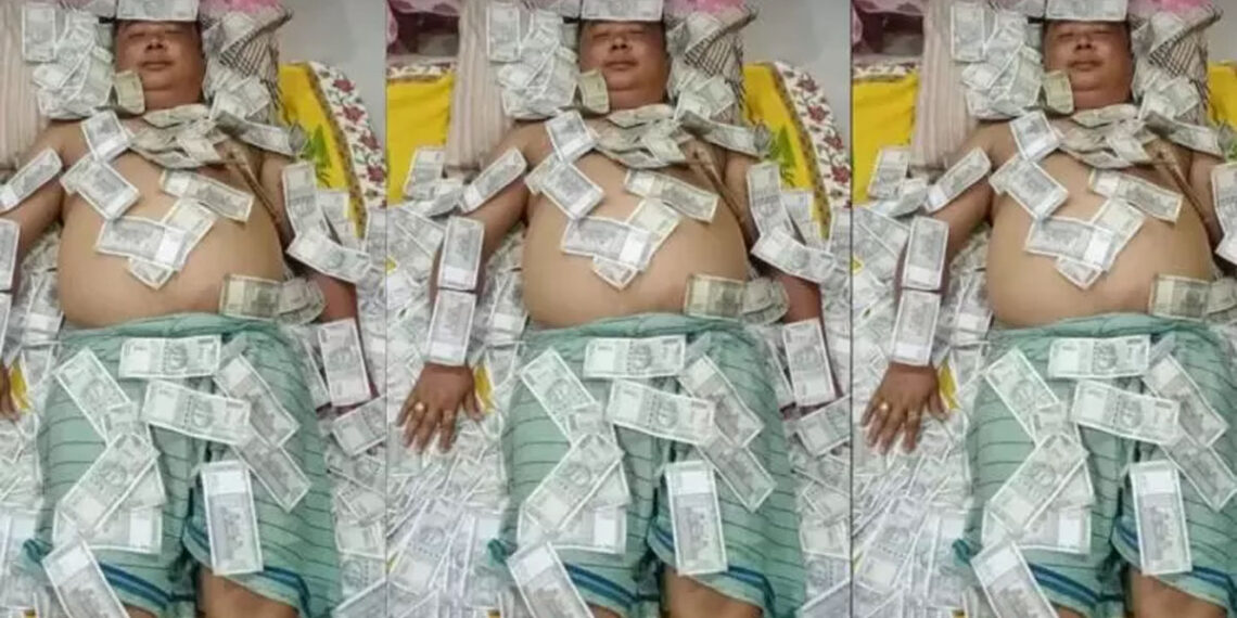 শুয়ে আছেন টাকার বিছানায়, অসমে বিজেপি-শরিক নেতার কাণ্ডে তোলপাড়