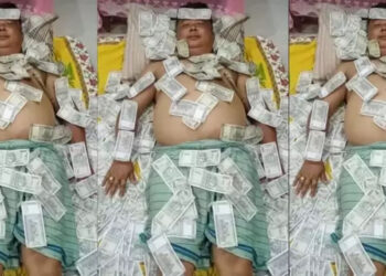 শুয়ে আছেন টাকার বিছানায়, অসমে বিজেপি-শরিক নেতার কাণ্ডে তোলপাড়