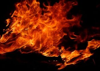 অম্বিকাপট্টিতে বহুতল ভবনে আগুন