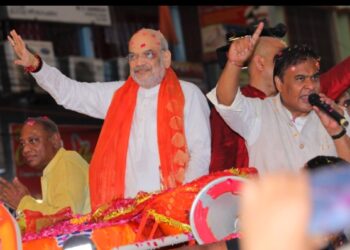 শিলচর কাঁপালেন অমিত শাহ