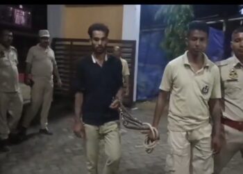 ধলাইয়ে স্ত্রীর উপর হামলাকারী যুবক গ্রেফতার