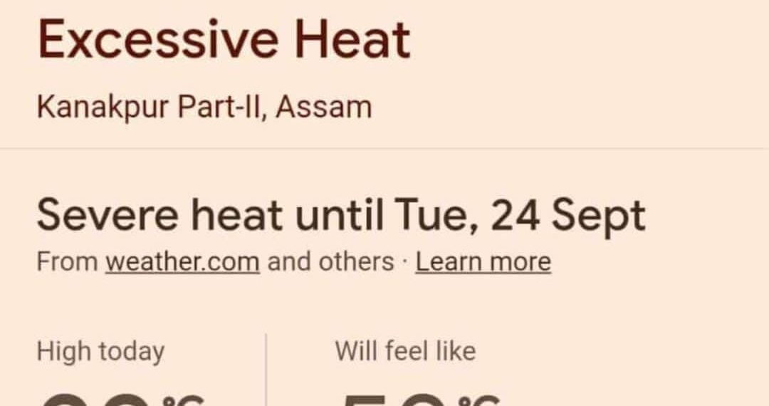 তীব্র দাবদাহে পুড়ছে শিলচর