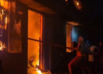শিলচরে দীপাবলীর রাতে বিধ্বংসী অগ্নিকাণ্ড, পুড়ে ছাই গুদাম