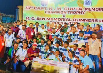 ক্যাপ্টেন গুপ্ত ট্রফিতে চ্যাম্পিয়ন রেঙদাই এফ সি