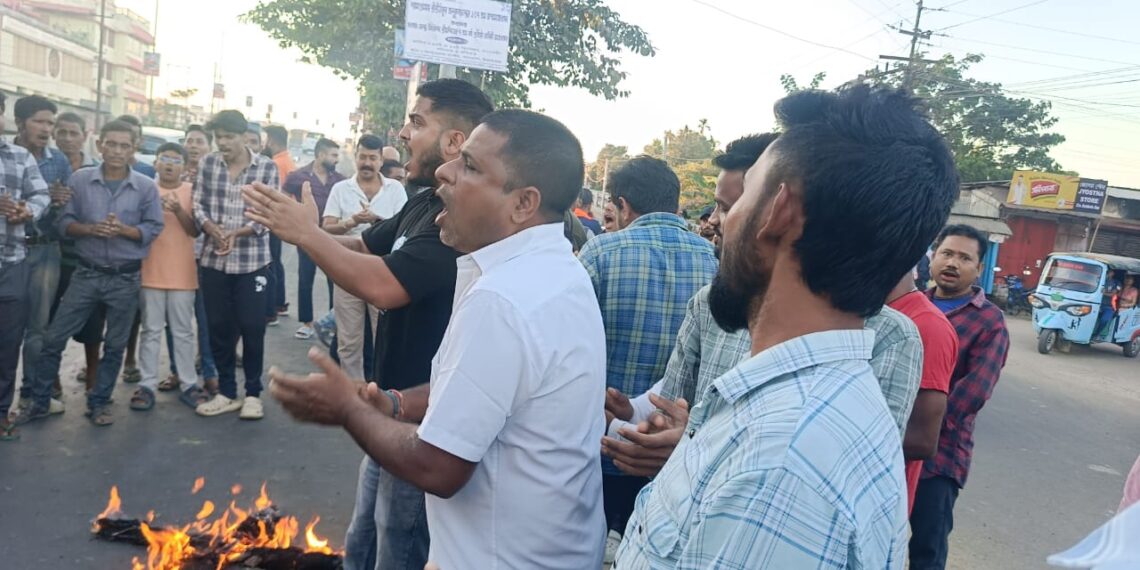 বাংলাদেশ কান্ড : শিলচরে স্থানে স্থানে প্রতিবাদ বজরং দলের