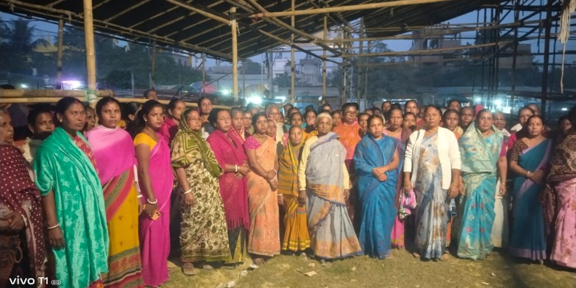 তপোবন নগরে মদ- জুয়া ঠেকাতে মহিলা সংস্থার আত্মপ্রকাশ