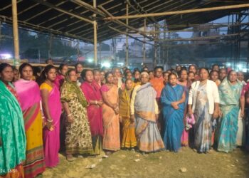 তপোবন নগরে মদ- জুয়া ঠেকাতে মহিলা সংস্থার আত্মপ্রকাশ