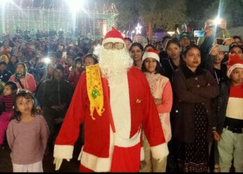 আলোকসজ্জা ও যীশুকীর্তনে জমজমাট বড়দিন শিলচরে