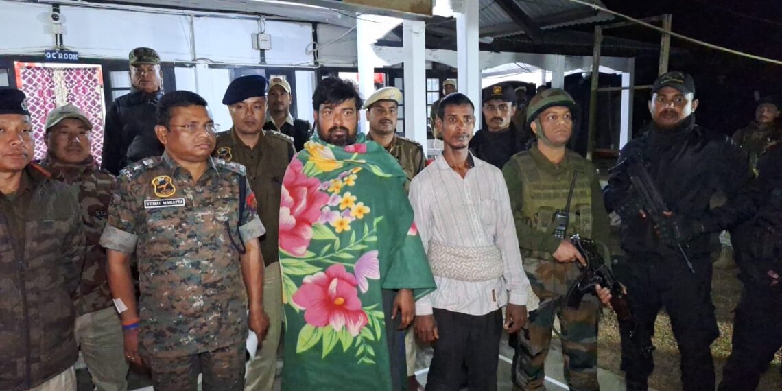 মনিপুর থেকে অপহৃত দুই ট্রাক চালক উদ্ধার