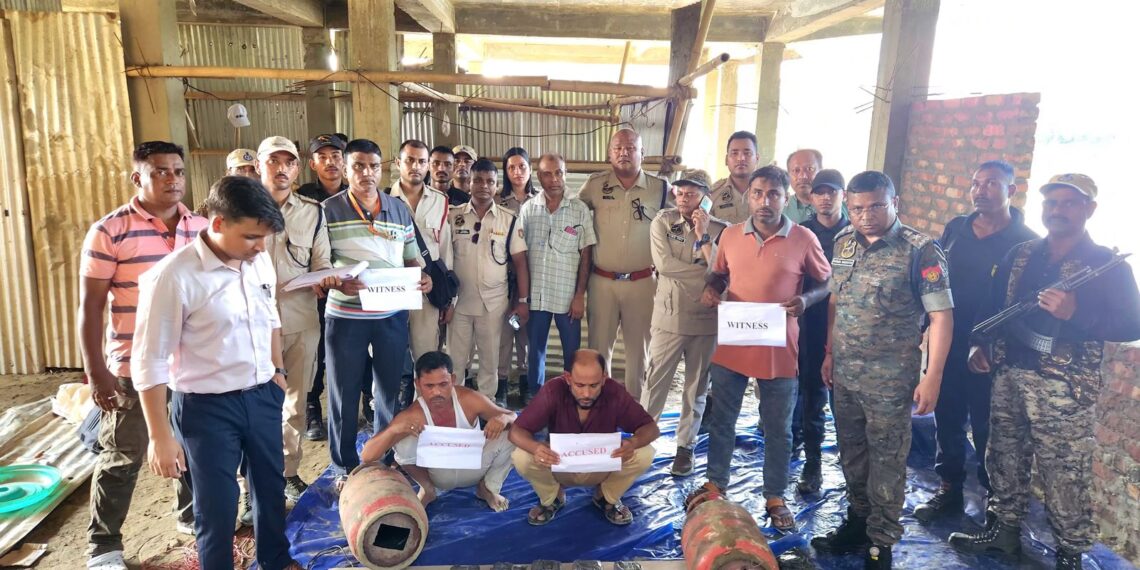 গ্যাস সিলিন্ডারে লুকিয়ে পাচার,শিলচরবাজেয়াপ্ত ৪৫ কোটির মাদক ,ধৃত-পাঁচ