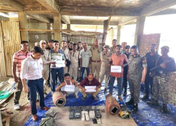 গ্যাস সিলিন্ডারে লুকিয়ে পাচার,শিলচরবাজেয়াপ্ত ৪৫ কোটির মাদক ,ধৃত-পাঁচ