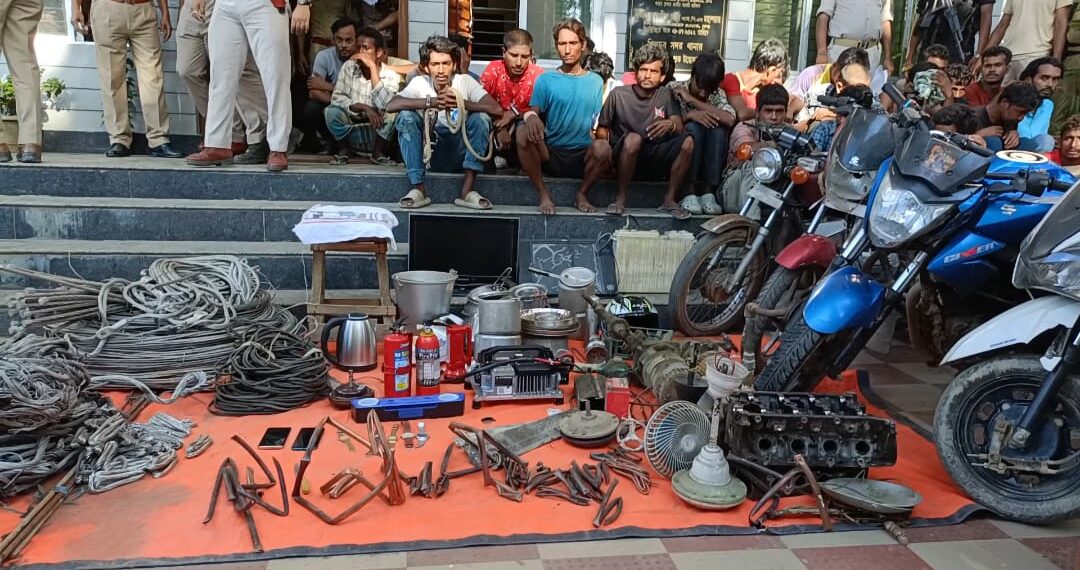 নেশার দাস হয়ে চৌর্যবৃত্তি,কাছাড়ে ধৃত ৩৮ চোর