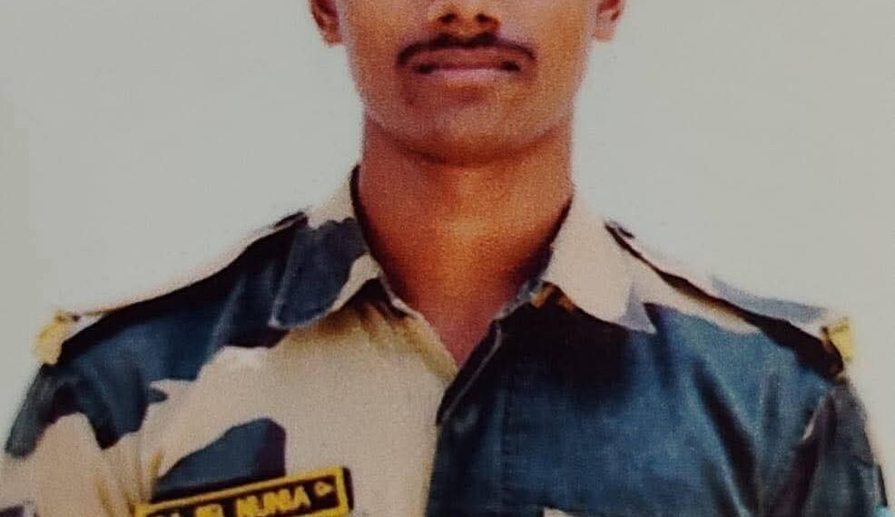 কাশ্মীরে বন্যায় ওয়াচ টাওয়ার ভেঙ্গে মৃত্যু উধারবন্দের বিএসএফ জওয়ানের