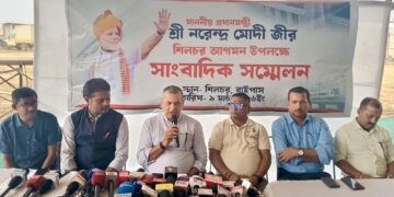 মোদির সভাকে ঘিরে  সাজো সাজো রব, শিলচর চন্দ্রপুরে  চাঁদের হাট