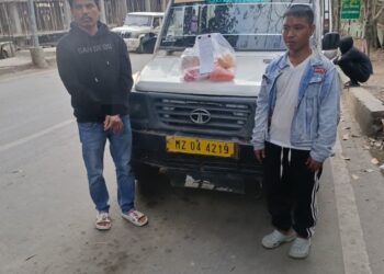 মিজোরামে বাজেয়াপ্ত দেড় কোটির মাদক, ধৃত মায়ান্মারি নাগরিক সহ  শিলচরের যুবক