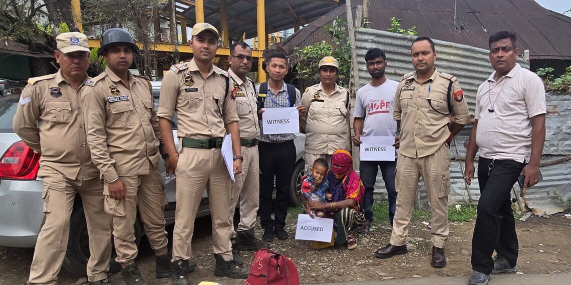 ভিক্ষাজিবীর ভেক ধরে  মাদক বিক্রি, শিলচরে ধৃত মহিলা