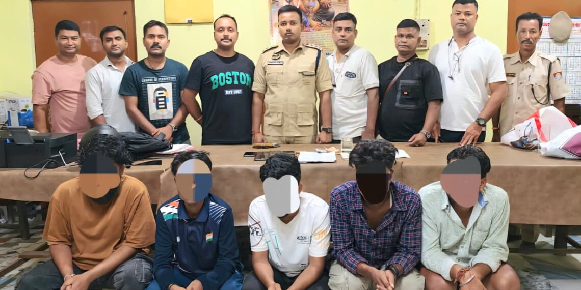 শিলচরে আইপিএল জুয়ার বিরুদ্ধে অভিযান, বাগানের এসিস্ট্যান্ট ম্যানেজার সহ ধৃত পাঁচ