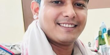 লাইসংয়ে শোকাবহ পথ দুর্ঘটনা; কর্তব্যরত অবস্থায় পুলিশ কর্মকর্তার মৃত্যু