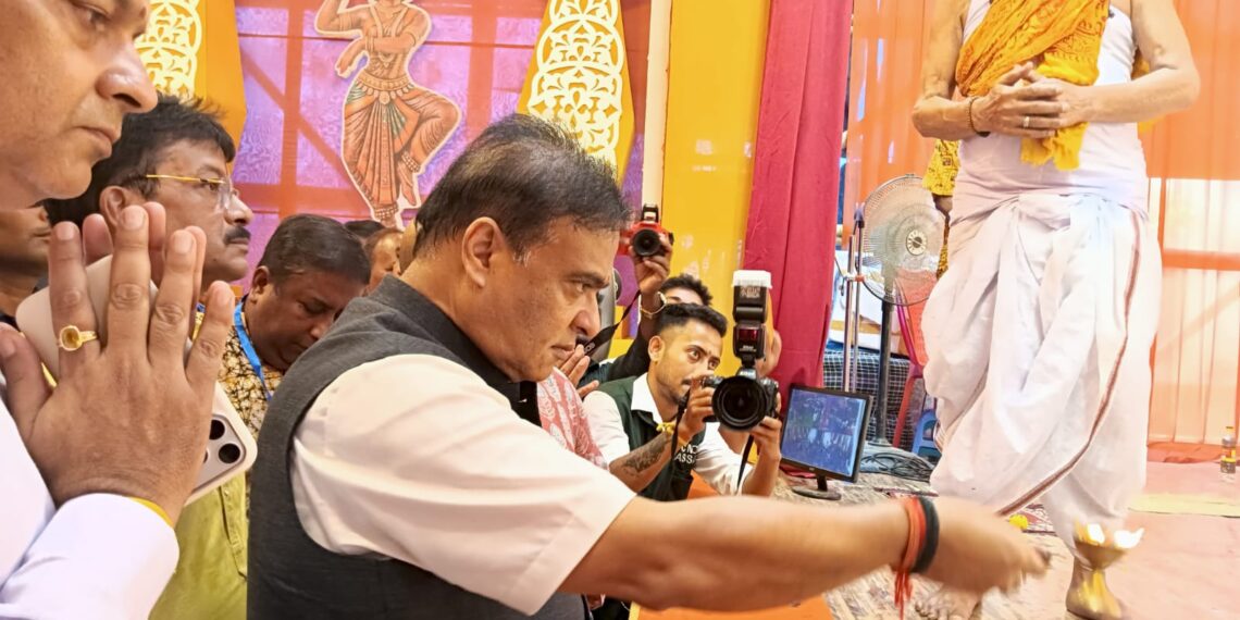 বরাকে দুর্গাপূজায় মুখ্যমন্ত্রীর সফর